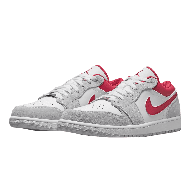 Air Jordan 1 Low Light Smoke Grey Red