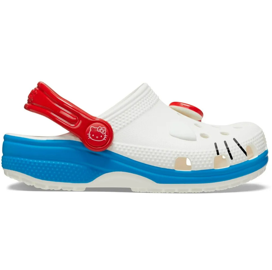 Sandália Hello Kitty IAM Classic Clog Juvenil WHITE